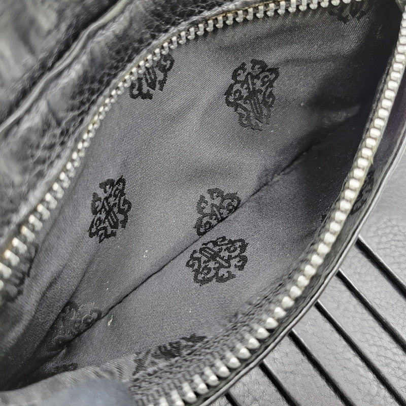 【現状渡し品】【メンズ】 CHROME HEARTS クロムハーツ WAVE WALLET ウェーブウォレット 長財布 190-251214-as-08-izu カラー：ブラック 万代Net店