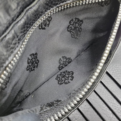 【現状渡し品】【メンズ】 CHROME HEARTS クロムハーツ WAVE WALLET ウェーブウォレット 長財布 190-251214-as-08-izu カラー：ブラック 万代Net店