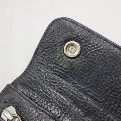 【現状渡し品】【メンズ】 CHROME HEARTS クロムハーツ WAVE WALLET ウェーブウォレット 長財布 190-251214-as-08-izu カラー：ブラック 万代Net店