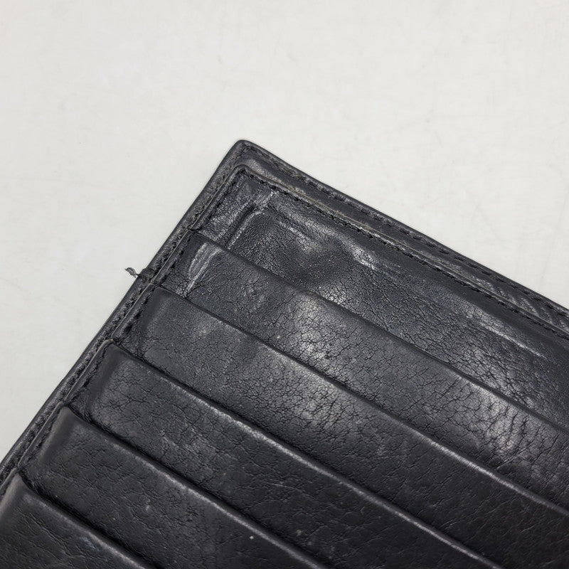 【現状渡し品】【メンズ】 CHROME HEARTS クロムハーツ WAVE WALLET ウェーブウォレット 長財布 190-251214-as-08-izu カラー：ブラック 万代Net店