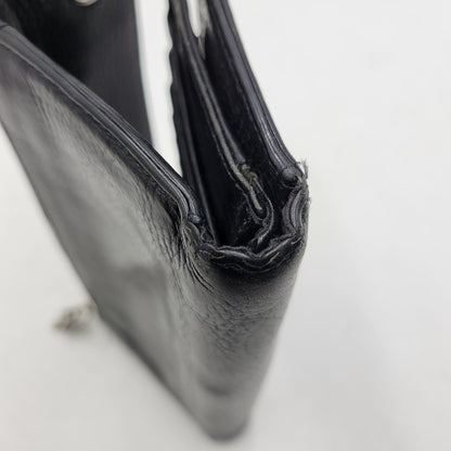 【現状渡し品】【メンズ】 CHROME HEARTS クロムハーツ WAVE WALLET ウェーブウォレット 長財布 190-251214-as-08-izu カラー：ブラック 万代Net店