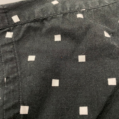 【中古品】【メンズ】 NUTERM ニューターム 004SH-019S NUTERM WILLIE SQUARE DOT PRINT SHIRTS ニュータム ウィリー スクエア ドット プリント シャツ トップス 長袖 140-251112-cs-03-izu サイズ：S カラー：ブラック 万代Net店