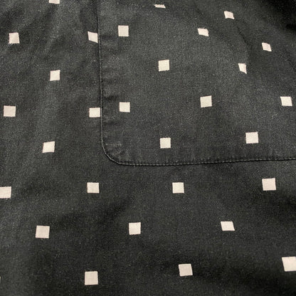 【中古品】【メンズ】 NUTERM ニューターム 004SH-019S NUTERM WILLIE SQUARE DOT PRINT SHIRTS ニュータム ウィリー スクエア ドット プリント シャツ トップス 長袖 140-251112-cs-03-izu サイズ：S カラー：ブラック 万代Net店