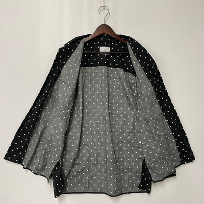 【中古品】【メンズ】 NUTERM ニューターム 004SH-019S NUTERM WILLIE SQUARE DOT PRINT SHIRTS ニュータム ウィリー スクエア ドット プリント シャツ トップス 長袖 140-251112-cs-03-izu サイズ：S カラー：ブラック 万代Net店