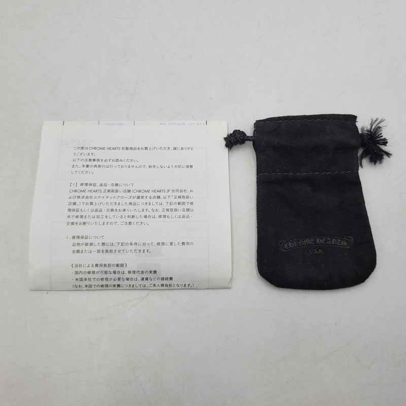 【中古品】【メンズ/レディース】 CHROME HEARTS クロムハーツ 925 PAPER CHAIN 20 一部14K ペーパーチェーン ネックレス アクセサリー 190-251214-as-14-izu カラー：シルバー 万代Net店