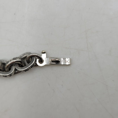 【中古品】【メンズ/レディース】 CHROME HEARTS クロムハーツ 925 PAPER CHAIN 20 一部14K ペーパーチェーン ネックレス アクセサリー 190-251214-as-14-izu カラー：シルバー 万代Net店