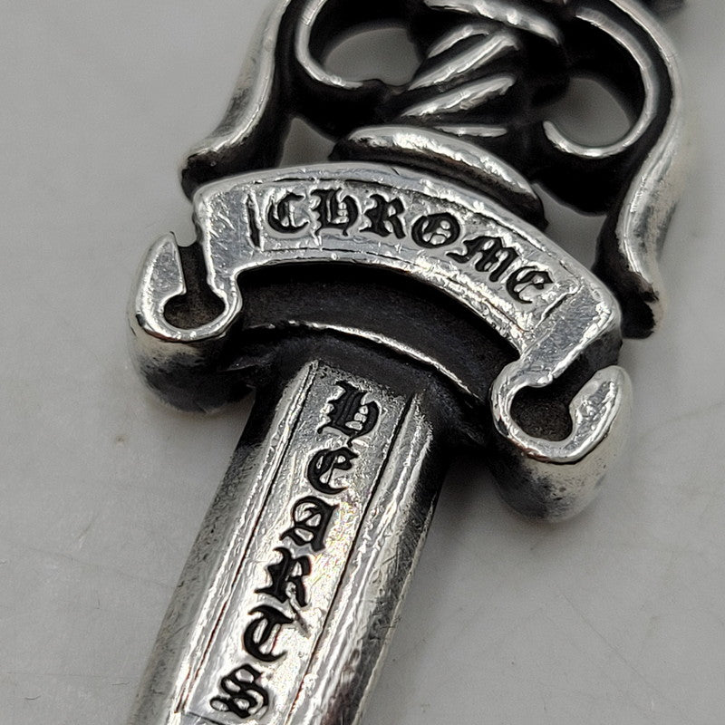 【中古品】【メンズ/レディース】 CHROME HEARTS クロムハーツ STERLING #10 DAGGER ダガー ペンダントトップ アクセサリー 190-251214-as-11-izu カラー：シルバー 万代Net店