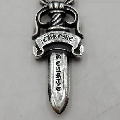 【中古品】【メンズ/レディース】 CHROME HEARTS クロムハーツ STERLING #10 DAGGER ダガー ペンダントトップ アクセサリー 190-251214-as-11-izu カラー：シルバー 万代Net店