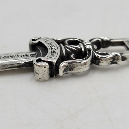 【中古品】【メンズ/レディース】 CHROME HEARTS クロムハーツ STERLING #10 DAGGER ダガー ペンダントトップ アクセサリー 190-251214-as-11-izu カラー：シルバー 万代Net店