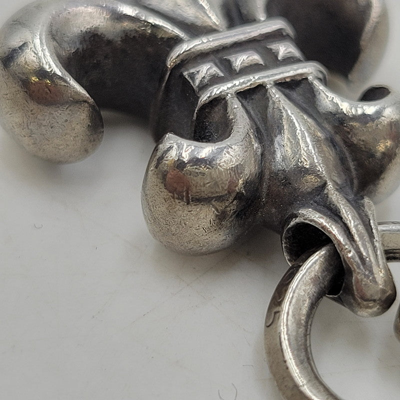 【中古品】【メンズ/レディース】 CHROME HEARTS クロムハーツ 925 BS FLUER PENDANT BAIL BSフレア ペンダント ベイル ペンダントトップ アクセサリー 190-251214-as-13-izu カラー：シルバー 万代Net店