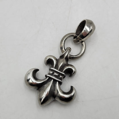【中古品】【メンズ/レディース】 CHROME HEARTS クロムハーツ 925 BS FLUER PENDANT BAIL BSフレア ペンダント ベイル ペンダントトップ アクセサリー 190-251214-as-13-izu カラー：シルバー 万代Net店