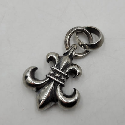 【中古品】【メンズ/レディース】 CHROME HEARTS クロムハーツ 925 BS FLUER PENDANT BAIL BSフレア ペンダント ベイル ペンダントトップ アクセサリー 190-251214-as-13-izu カラー：シルバー 万代Net店
