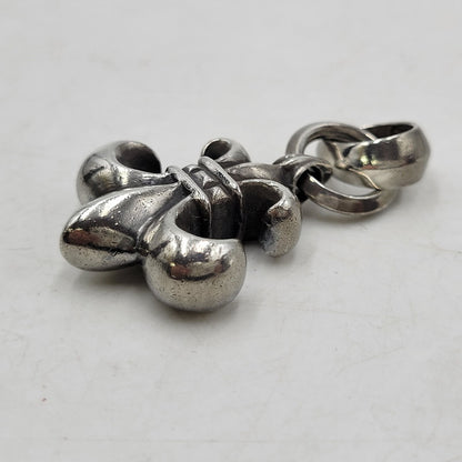 【中古品】【メンズ/レディース】 CHROME HEARTS クロムハーツ 925 BS FLUER PENDANT BAIL BSフレア ペンダント ベイル ペンダントトップ アクセサリー 190-251214-as-13-izu カラー：シルバー 万代Net店