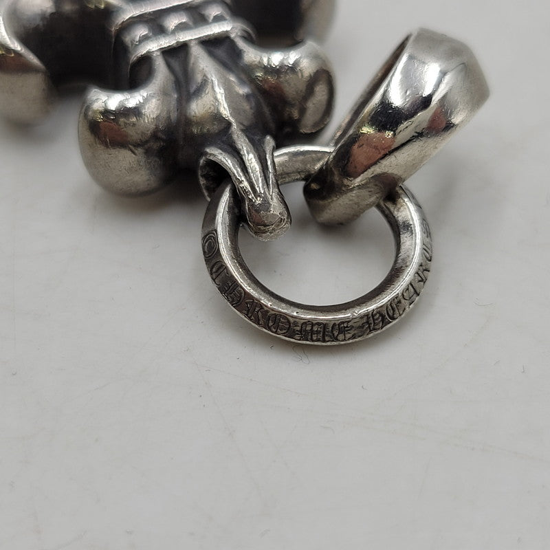 【中古品】【メンズ/レディース】 CHROME HEARTS クロムハーツ 925 BS FLUER PENDANT BAIL BSフレア ペンダント ベイル ペンダントトップ アクセサリー 190-251214-as-13-izu カラー：シルバー 万代Net店
