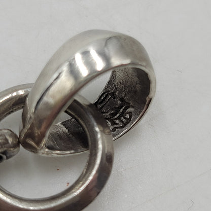 【中古品】【メンズ/レディース】 CHROME HEARTS クロムハーツ 925 BS FLUER PENDANT BAIL BSフレア ペンダント ベイル ペンダントトップ アクセサリー 190-251214-as-13-izu カラー：シルバー 万代Net店