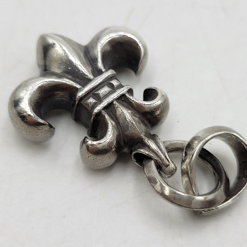 【中古品】【メンズ/レディース】 CHROME HEARTS クロムハーツ 925 BS FLUER PENDANT BAIL BSフレア ペンダント ベイル ペンダントトップ アクセサリー 190-251214-as-13-izu カラー：シルバー 万代Net店