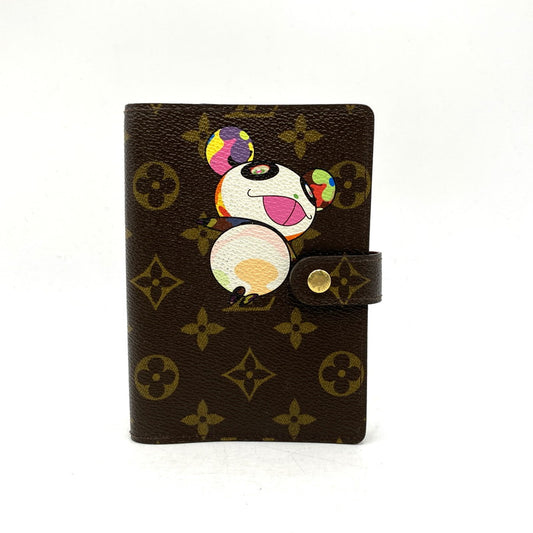 【中古品】【メンズ/レディース】 LOUIS VUITTON ルイ・ヴィトン R20011 CA0094 モノグラムパンダ アジェンダPM 手帳カバー 179-251102-as-07-izu カラー：ブラウン 万代Net店