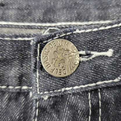 【中古品】【メンズ】 DELF BASIC デルフ ベーシック DENIM SHORTS デニム ショーツ ショートパンツ ボトムス 157-260201-kh-11-izu サイズ：36 カラー：ブラック 万代Net店