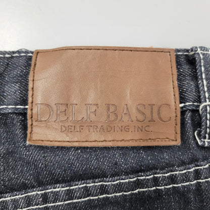 【中古品】【メンズ】 DELF BASIC デルフ ベーシック DENIM SHORTS デニム ショーツ ショートパンツ ボトムス 157-260201-kh-11-izu サイズ：36 カラー：ブラック 万代Net店
