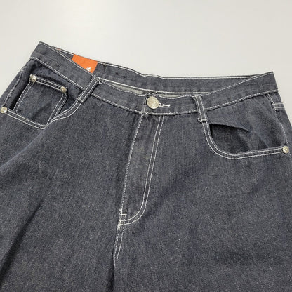 【中古品】【メンズ】 DELF BASIC デルフ ベーシック DENIM SHORTS デニム ショーツ ショートパンツ ボトムス 157-260201-kh-11-izu サイズ：36 カラー：ブラック 万代Net店