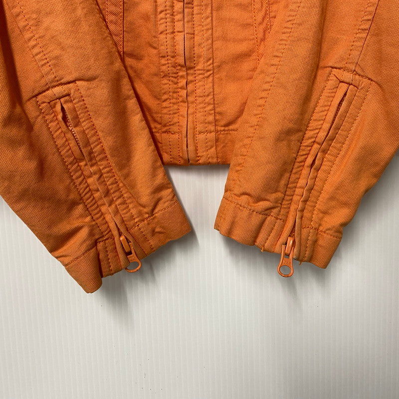 【中古品】【メンズ】 MOTORCYCLE JACKET モーターサイクル ジャケット アウター 168-251107-cs-02-izu サイズ：M カラー：オレンジ 万代Net店