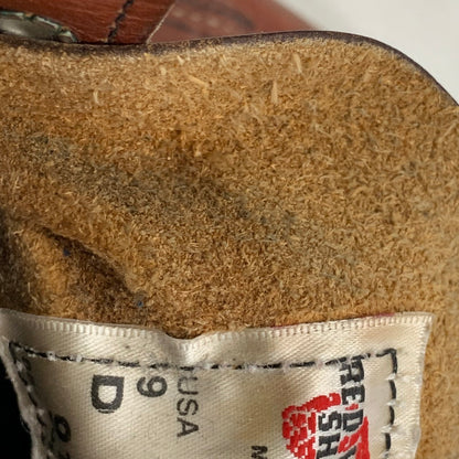 【中古品】【メンズ】 RED WING レッドウィング HERITAGE 6INCH MOC TOE IRISH SETTER 9106 ヘリテージ 6インチ モックトゥ アイリッシュセッター 刺繍羽タグ USA製 ブーツ シューズ 靴 164-251103-as-08-izu サイズ：27cm カラー：ブラウン 万代Net店