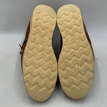 【中古品】【メンズ】 RED WING レッドウィング HERITAGE 6INCH MOC TOE IRISH SETTER 9106 ヘリテージ 6インチ モックトゥ アイリッシュセッター 刺繍羽タグ USA製 ブーツ シューズ 靴 164-251103-as-08-izu サイズ：27cm カラー：ブラウン 万代Net店