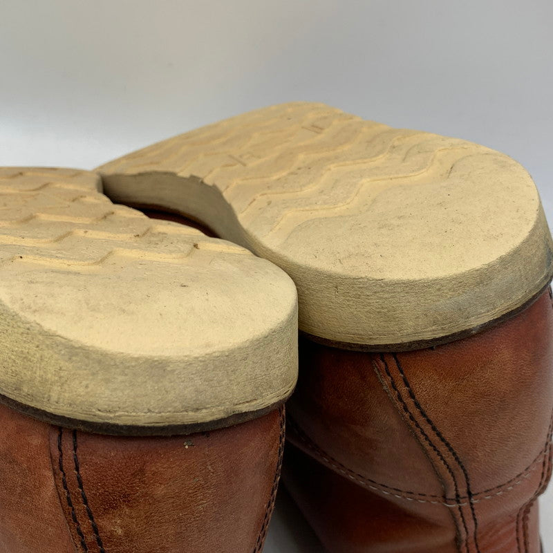 【中古品】【メンズ】 RED WING レッドウィング HERITAGE 6INCH MOC TOE IRISH SETTER 9106 ヘリテージ 6インチ モックトゥ アイリッシュセッター 刺繍羽タグ USA製 ブーツ シューズ 靴 164-251103-as-08-izu サイズ：27cm カラー：ブラウン 万代Net店