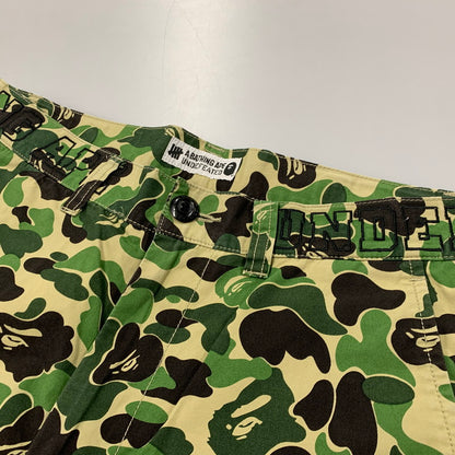【中古品】【メンズ】 A BATHING APE アベイシングエイプ ×UNDEFEATED アンディーフィーテッド 001PTE231903X ABC 6 POCKET ポケット PANTS パンツ ズボン ボトムス 153-251104-ya-05-izu サイズ：S カラー：グリーン系 万代Net店