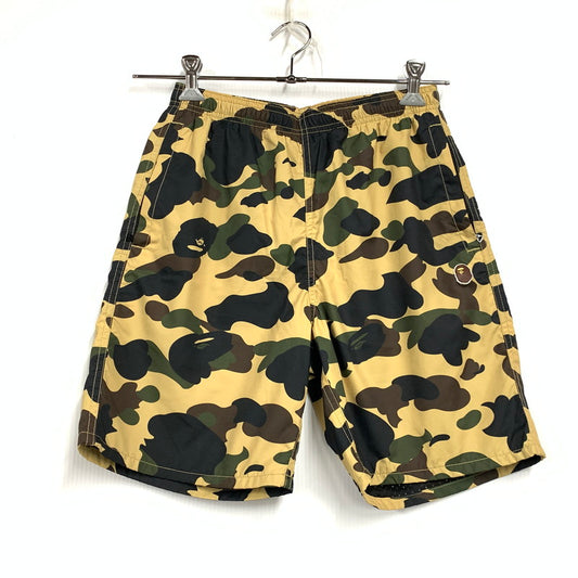 【中古品】【メンズ】 A BATHING APE アベイシングエイプ 001SPE301005X 1ST CAMO BEACH SHORTS カモ ビーチ ショーツ ハーフパンツ ショートパンツ 153-251104-ya-07-izu サイズ：S カラー：マルチ 万代Net店