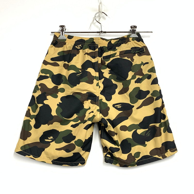 【中古品】【メンズ】 A BATHING APE アベイシングエイプ 001SPE301005X 1ST CAMO BEACH SHORTS カモ ビーチ ショーツ ハーフパンツ ショートパンツ 153-251104-ya-07-izu サイズ：S カラー：マルチ 万代Net店