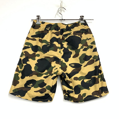 【中古品】【メンズ】 A BATHING APE アベイシングエイプ 001SPE301005X 1ST CAMO BEACH SHORTS カモ ビーチ ショーツ ハーフパンツ ショートパンツ 153-251104-ya-07-izu サイズ：S カラー：マルチ 万代Net店