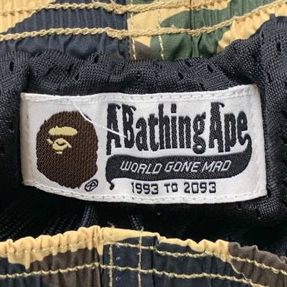 【中古品】【メンズ】 A BATHING APE アベイシングエイプ 001SPE301005X 1ST CAMO BEACH SHORTS カモ ビーチ ショーツ ハーフパンツ ショートパンツ 153-251104-ya-07-izu サイズ：S カラー：マルチ 万代Net店