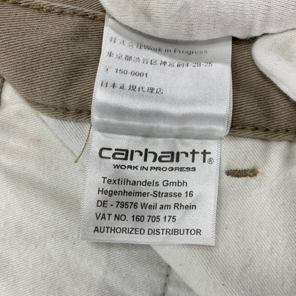 【中古品】【メンズ】 CARHART WIP カーハート ワークインプログレス IO31216 SALFORD PANTS サルフォード パンツ ボトムス 153-260104-yn-08-izu サイズ：28 カラー：ベージュ 万代Net店