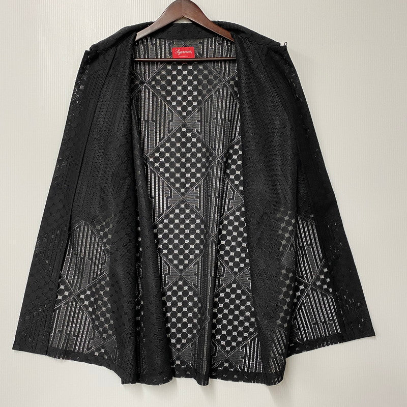 【中古品】【メンズ】 LACE S/S SHIRT レース ショートスリーブ シャツ 半袖 トップス 149-251102-as-04-izu サイズ：XL カラー：ブラック 万代Net店