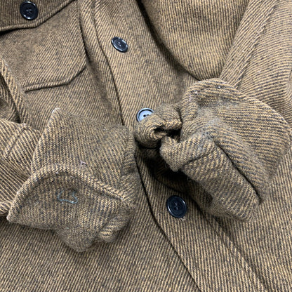 【中古品】【メンズ】 WOOLRICH ウールリッチ WOOL CPO SHIRT 12026 ウール CPOシャツ 146-251108-as-30-izu サイズ：L カラー：ブラウン 万代Net店