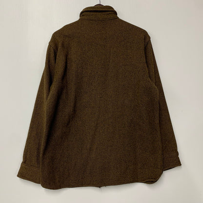 【中古品】【メンズ】 WOOLRICH ウールリッチ WOOL CPO SHIRT 12026 ウール CPOシャツ 146-251108-as-30-izu サイズ：L カラー：ブラウン 万代Net店
