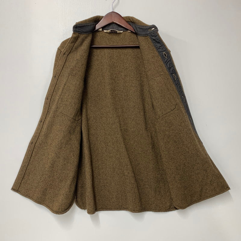 【中古品】【メンズ】 WOOLRICH ウールリッチ WOOL CPO SHIRT 12026 ウール CPOシャツ 146-251108-as-30-izu サイズ：L カラー：ブラウン 万代Net店