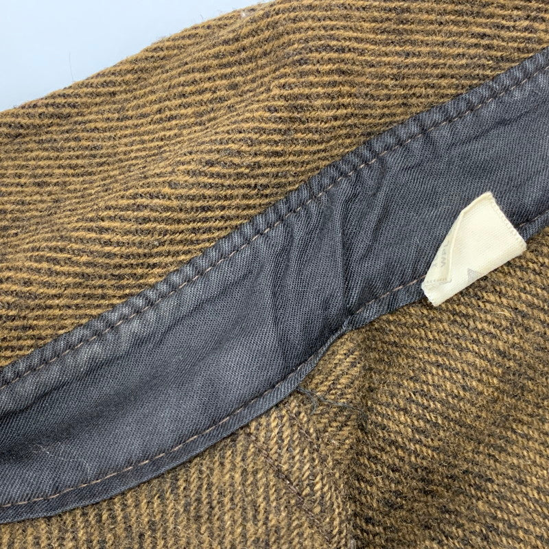 【中古品】【メンズ】 WOOLRICH ウールリッチ WOOL CPO SHIRT 12026 ウール CPOシャツ 146-251108-as-30-izu サイズ：L カラー：ブラウン 万代Net店