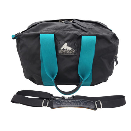 【中古品】【メンズ/レディース】 GREGORY グレゴリー 銀タグ BOSTON BAG ボストン バッグ カバン 鞄 188-251112-cs-15-izu カラー：ブラック×ブルー系 万代Net店