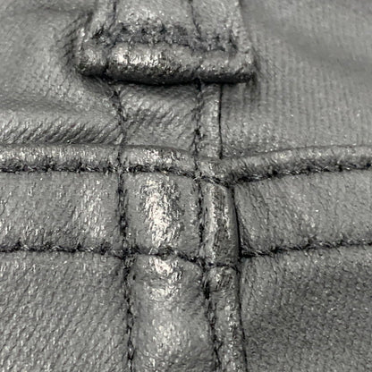 【中古品】【メンズ】 MLVINCE メルヴィンス FAKE LEATHER SLIM PANTS フェイク レザー スリム パンツ ズボン ボトムス 153-251104-ya-08-izu サイズ：36 カラー：BLACK 万代Net店