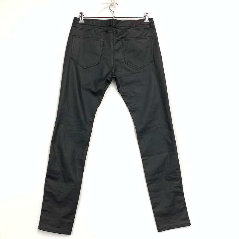 【中古品】【メンズ】 MLVINCE メルヴィンス FAKE LEATHER SLIM PANTS フェイク レザー スリム パンツ ズボン ボトムス 153-251104-ya-08-izu サイズ：36 カラー：BLACK 万代Net店