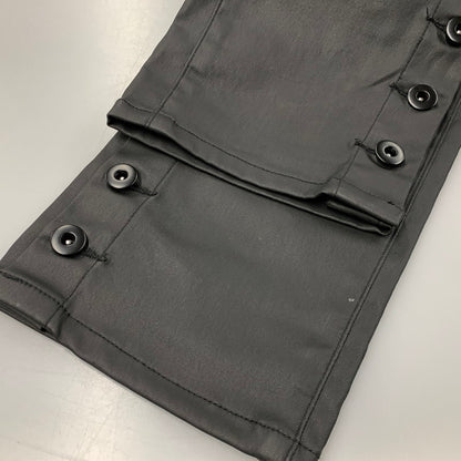 【中古品】【メンズ】 MLVINCE メルヴィンス FAKE LEATHER SLIM PANTS フェイク レザー スリム パンツ ズボン ボトムス 153-251104-ya-08-izu サイズ：36 カラー：BLACK 万代Net店