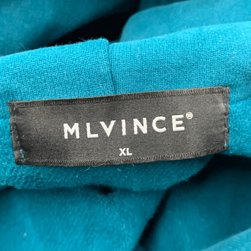 【中古品】【メンズ】 MLVINCE メルヴィンス 21AW INSIDEOUT HEAVY WEIGHT EMBROIDERY LOGO HOODIE インサイドアウト ヘビーウェイト エンブロイダリー ロゴ フーディー トップス パーカー 142-251104-ya-11-izu サイズ：XL カラー：グリーン系 万代Net店