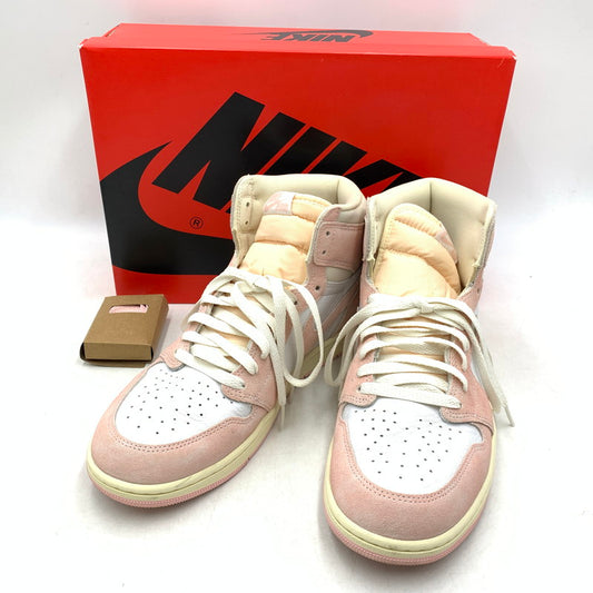 【中古品】【メンズ】 NIKE ナイキ WMNS AIR JORDAN 1 RETRO HI OG FD2596-600 ウィメンズ エア ジョーダン 1 レトロ ハイ OG スニーカー シューズ 靴 160-251103-as-01-izu サイズ：29cm カラー：ATMOSPHERE/WHITE-MUSLIN-SAIL 万代Net店