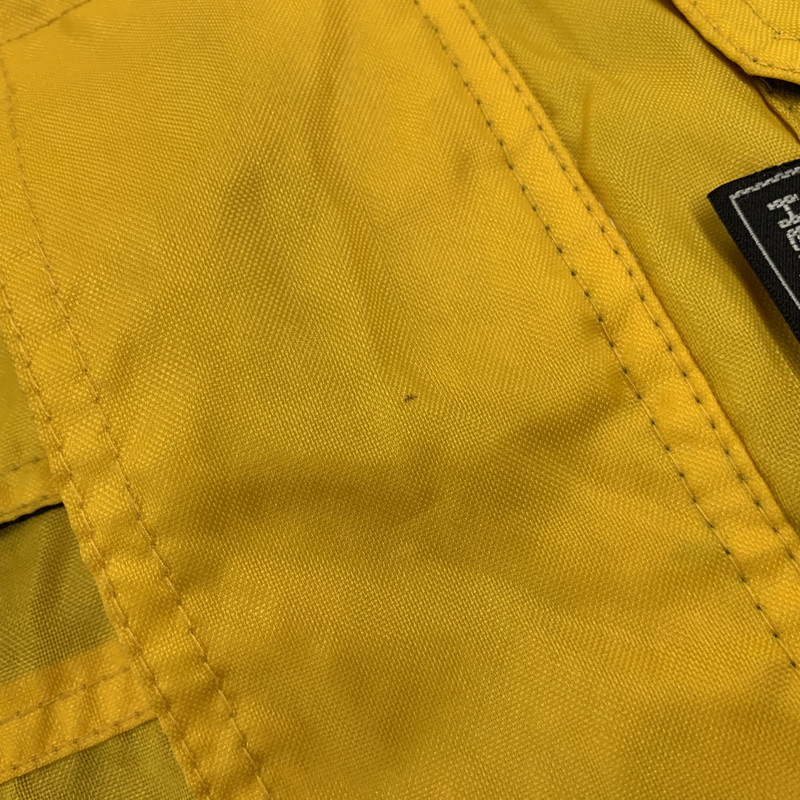 【中古品】【メンズ】 NYLON HOODED JACKET ナイロン フーデッド ジャケット アウター 146-251108-as-29-izu サイズ：M カラー：イエロー×ブラック 万代Net店