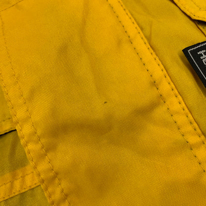 【中古品】【メンズ】 NYLON HOODED JACKET ナイロン フーデッド ジャケット アウター 146-251108-as-29-izu サイズ：M カラー：イエロー×ブラック 万代Net店