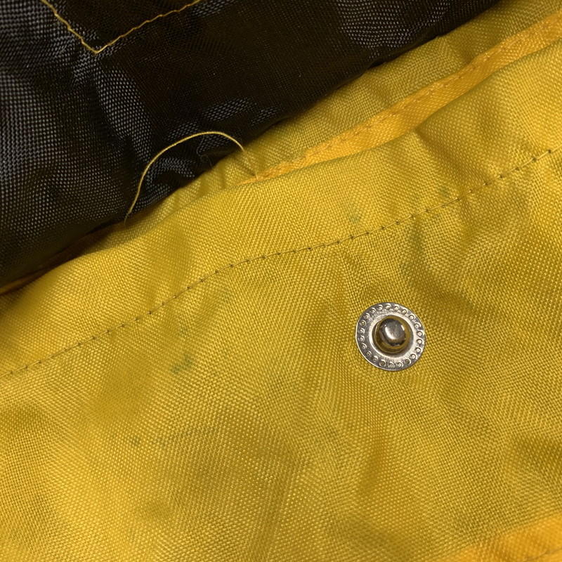 【中古品】【メンズ】 NYLON HOODED JACKET ナイロン フーデッド ジャケット アウター 146-251108-as-29-izu サイズ：M カラー：イエロー×ブラック 万代Net店