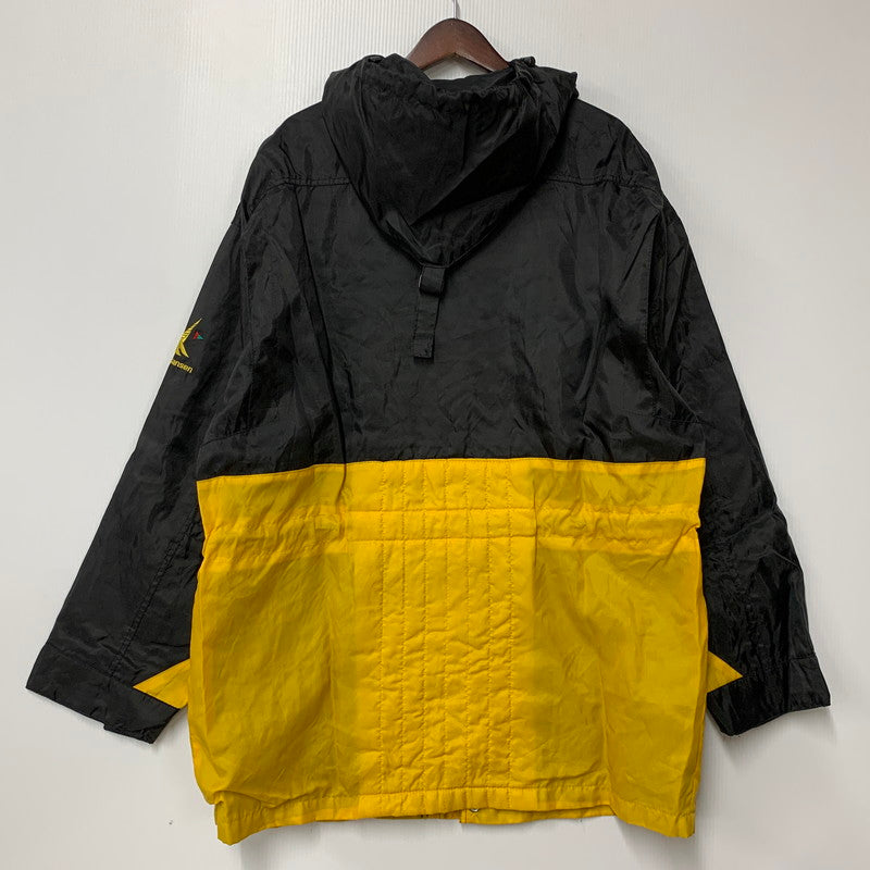 【中古品】【メンズ】 NYLON HOODED JACKET ナイロン フーデッド ジャケット アウター 146-251108-as-29-izu サイズ：M カラー：イエロー×ブラック 万代Net店