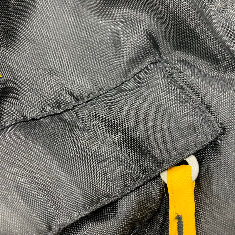 【中古品】【メンズ】 NYLON HOODED JACKET ナイロン フーデッド ジャケット アウター 146-251108-as-29-izu サイズ：M カラー：イエロー×ブラック 万代Net店